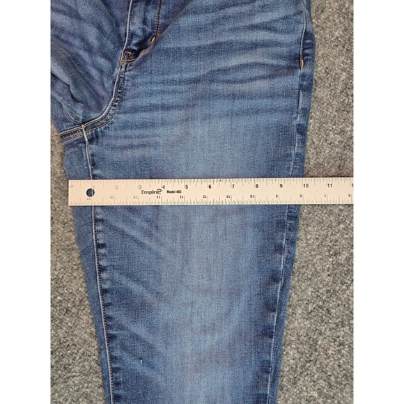 American Eagle Jeans Woments 16 Short Ne(x)t Level Stretch Skinny Blue - Picture 10 of 11